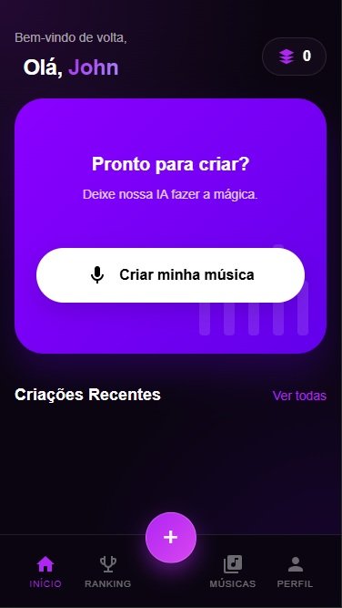 Tela 1 do Muzify